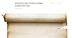 Desktop Screenshot of blogpotter2009.blogspot.com