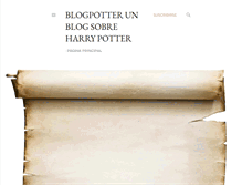 Tablet Screenshot of blogpotter2009.blogspot.com