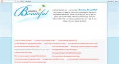 Desktop Screenshot of becomebeautifulnutan.blogspot.com