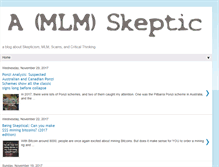 Tablet Screenshot of amlmskeptic.blogspot.com