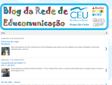 Tablet Screenshot of ceusaocarlos.blogspot.com