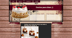 Desktop Screenshot of cocinaperobien.blogspot.com