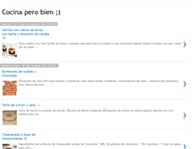 Tablet Screenshot of cocinaperobien.blogspot.com