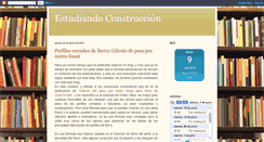 Desktop Screenshot of estudiandoconstruccion.blogspot.com