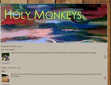 Tablet Screenshot of holymonkeys.blogspot.com