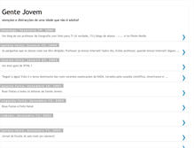 Tablet Screenshot of gentejovem.blogspot.com