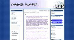 Desktop Screenshot of intense-humours.blogspot.com