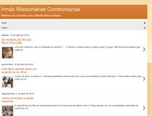 Tablet Screenshot of combonianasnobrasil.blogspot.com