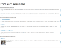 Tablet Screenshot of frankgoryleurope2009.blogspot.com