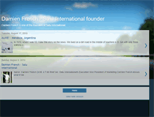 Tablet Screenshot of damienfrench.blogspot.com