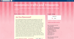 Desktop Screenshot of mommiescraftsandtreasures.blogspot.com