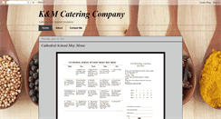 Desktop Screenshot of kmcatering.blogspot.com