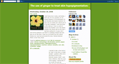 Desktop Screenshot of gingerhypopigmentation.blogspot.com