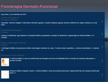 Tablet Screenshot of fisiosdermato.blogspot.com