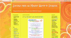 Desktop Screenshot of gmuvicenza.blogspot.com