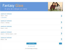 Tablet Screenshot of fantasyglass.blogspot.com