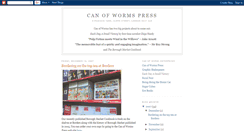 Desktop Screenshot of canofwormspress.blogspot.com