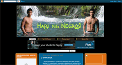 Desktop Screenshot of haringnegros.blogspot.com