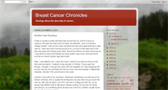 Desktop Screenshot of breastcancerchronicles.blogspot.com