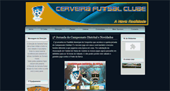 Desktop Screenshot of cerveirafutsal.blogspot.com
