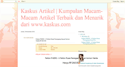 Desktop Screenshot of kaskus-artikel.blogspot.com