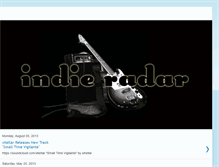 Tablet Screenshot of indieradar.blogspot.com