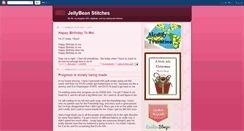 Desktop Screenshot of jellybeanstitches.blogspot.com