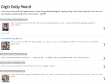 Tablet Screenshot of gigisdollyworld.blogspot.com