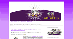 Desktop Screenshot of dryerventcleaningfortlauderdale.blogspot.com