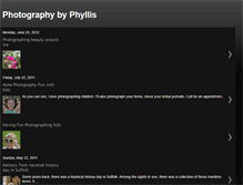 Tablet Screenshot of photographybyphyllis.blogspot.com