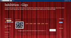 Desktop Screenshot of inhibition-g.blogspot.com