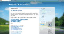 Desktop Screenshot of anngrace4jesus.blogspot.com