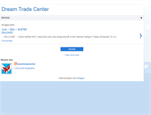 Tablet Screenshot of dream-tradecenter.blogspot.com