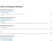 Tablet Screenshot of mp3-khapeace.blogspot.com