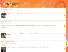 Tablet Screenshot of olsonstravels.blogspot.com
