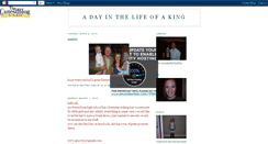 Desktop Screenshot of adayinthelifeofaking.blogspot.com