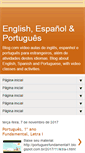 Mobile Screenshot of ingleseespanhol.blogspot.com