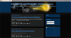 Desktop Screenshot of marlbryastronomy.blogspot.com