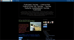 Desktop Screenshot of circuitosdetacna.blogspot.com