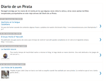 Tablet Screenshot of diariodeunpirata.blogspot.com