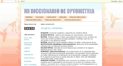 Desktop Screenshot of diccionariodeoptometria.blogspot.com