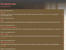 Tablet Screenshot of elmismomar.blogspot.com