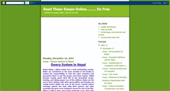 Desktop Screenshot of online-essays.blogspot.com