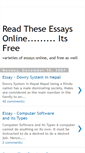 Mobile Screenshot of online-essays.blogspot.com
