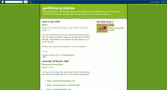 Desktop Screenshot of partitions-gratuites.blogspot.com