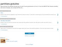 Tablet Screenshot of partitions-gratuites.blogspot.com