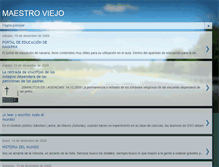 Tablet Screenshot of maestroviejo.blogspot.com