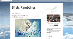 Desktop Screenshot of birdsramblings.blogspot.com