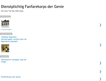Tablet Screenshot of fanfarekorpsgenie.blogspot.com
