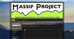 Desktop Screenshot of massifproject.blogspot.com